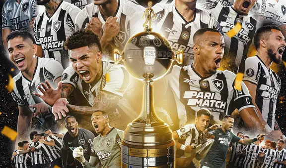 ¡Botafogo campeón de la Copa Libertadores! El Fogao venció 3-1 a Atlético Mineiro en la final