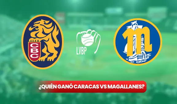 Quién ganó Caracas vs Magallanes HOY, 1 de diciembre: resultado y cómo quedó el sexto clásico por la LVBP 2024-25