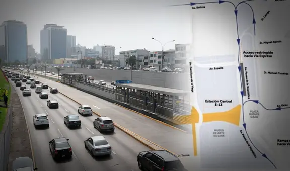 Cierre de la Vía Expresa: suspenden clausura de vía por obras de la Línea 2 para evitar caos en fiestas de fin de año