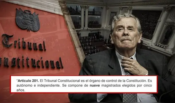 Congreso: En marcha reforma para ampliar a nueve el número de miembros del Tribunal Constitucional