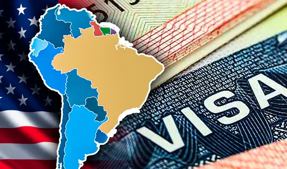 Los 3 países de Sudamérica con mayor rechazo en solicitudes de visa para viajar a Estados Unidos: ¿está Perú?