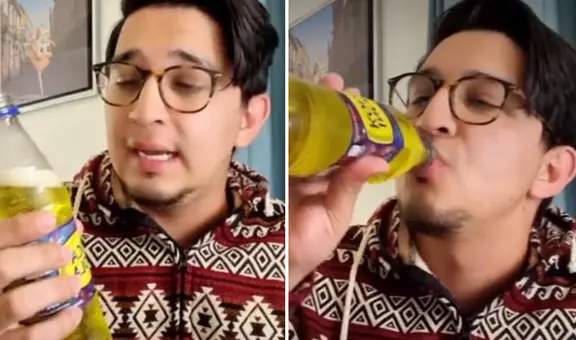 Mexicano probó Inca Kola por primera vez y pidió que también la vendan en su país: “Es buenísima”