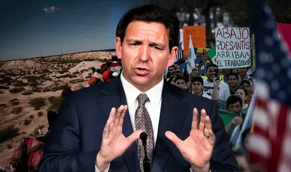 ¿DeSantis se uniría a Trump? La nueva medida que afectaría a inmigrantes de Florida en Estados Unidos desde 2025