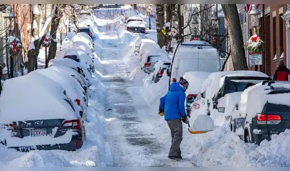 Tormenta de nieve histórica en EE. UU.: los estados más afectados y la duración de las nevadas intensas