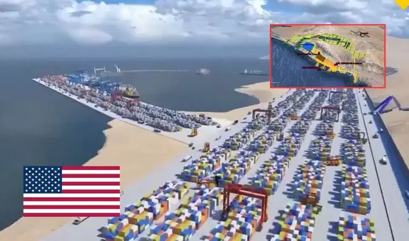 Puerto en el sur del Perú recibiría inversión de Estados Unidos para competir con el Megapuerto de Chancay