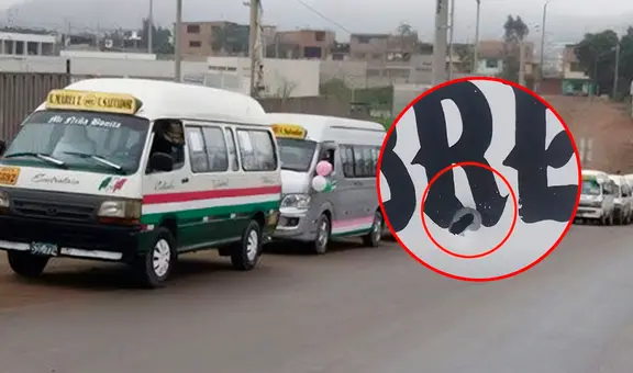 Atacan a balazos combi de ruta La Tablada en Villa María del Triunfo por presunto cobro de cupos