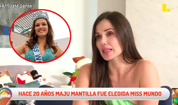 Maju Mantilla confiesa que estuvo a punto de perder el Miss Mundo 2004: "Llore, me sentí mal"