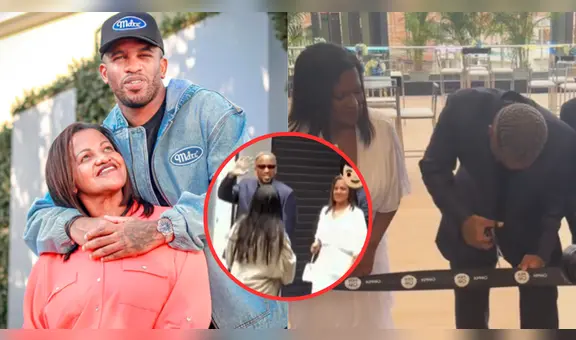 Jefferson Farfán elogia a su madre, Doña Charo, tras inaugurar 'KM40': "Es la visionaria de esta obra de arte"