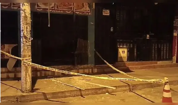 Comas: extorsionadores detonan explosivo en puerta de cevichería y exigen el pago de S/50.000 para dejarlos trabajar