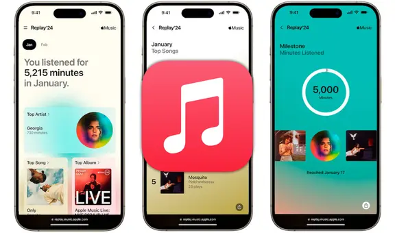 Apple Music Replay 2024: cómo ver tu año musical en el 'Spotify Wrapped' de Apple