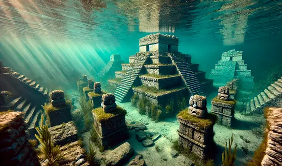Descubren en América Latina una civilización perdida sumergida bajo un lago hace 1.700 años