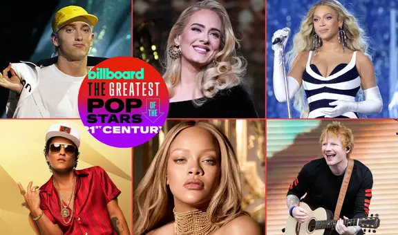 Billboard dio a conocer a los 25 artistas más importantes del siglo XXI y solo figura una cantante sudamericana