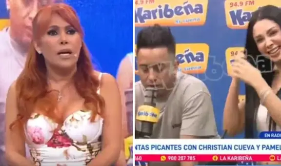Magaly Medina indignada con Christian Cueva y Pamela Franco por hablar de infidelidad: "Uno de los sacavuelteros más conocidos"