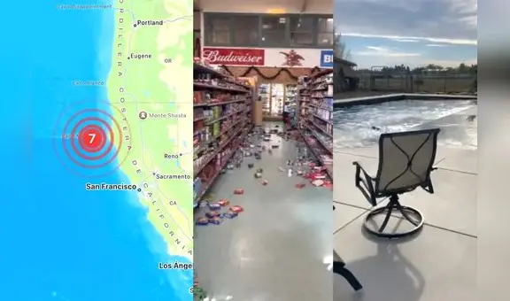 Terremoto de magnitud 7,0 sacude el norte de California: USGS cancela alerta de tsunami en Estados Unidos