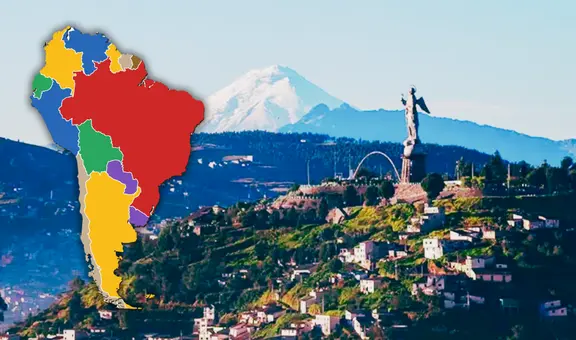 La capital más alta del mundo se encuentra en SUDAMÉRICA a 2.850 m.s.n.m.: está cerca a Perú