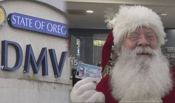 Real ID en Navidad 2024: Santa Claus invita a tramitar el documento antes de 2025 desde la DMV de Oregón