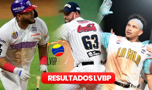 Resultados LVBP 2024-25 EN VIVO HOY, 6 de diciembre: marcadores finales e incidencias vía BeisbolPlay