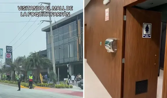 Peruano visita el centro comercial 'KM40' de Jefferson Farfán y queda impresionado con los baños: "Qué random”