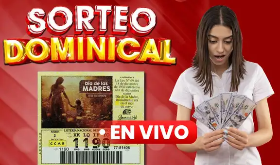 Lotería Nacional de Panamá EN VIVO, 7 de diciembre: revisar resultados del Sorteo Dominical vía Telemetro EN DIRECTO