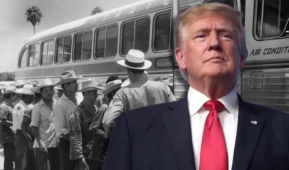 "Operación Espalda Mojada": ¿superará Trump en 2025 la mayor deportación de inmigrantes en EE. UU. de hace 70 años?