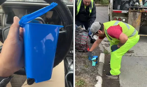 Pidió basurero en Temu y recibe miniatura de juguete: “Tienes que ponerlo en agua para que crezca”