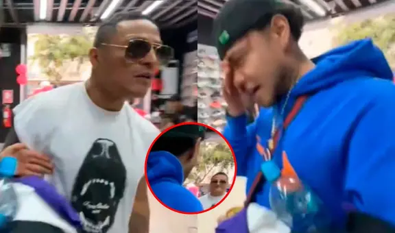 Tiktoker que coqueteó con Samantha Batallanos acusa a Jonathan Maicelo de agredirlo en la cara: "Le va a salir caro"