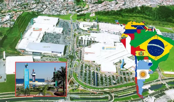 Este centro comercial es el más grande y moderno de Sudamérica: cuenta con 500 tiendas y un campus universitario