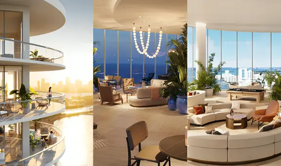 El nuevo rascacielos de Florida tendrá 48 pisos y será el edificio más alto de Miami: hay piscina y spa de lujo