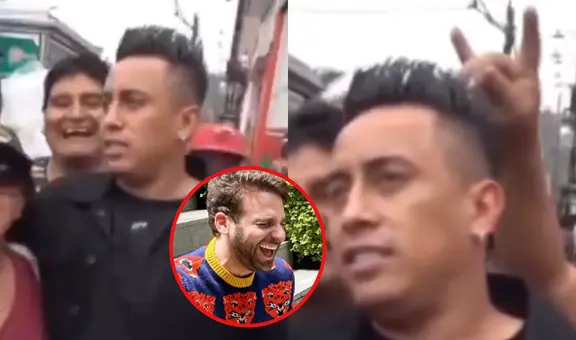 Christian Cueva es troleado por transeúnte y Rodrigo González le advierte: "Reza para que Pamela no te la haga"