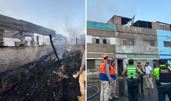 Cercado de Lima: incendio en vivienda de recicladores deja un fallecido, un desaparecido y cinco lesionados
