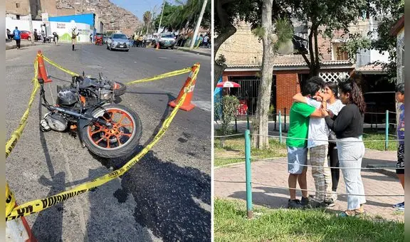Animador de eventos y su compañera mueren embestidos por un auto cuando iban a bordo de una moto en SJL