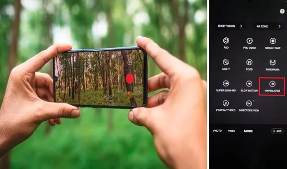 ¿Para qué sirven las funciones 'Time Lapse' e 'Hyperlapse' en la cámara de tu celular?