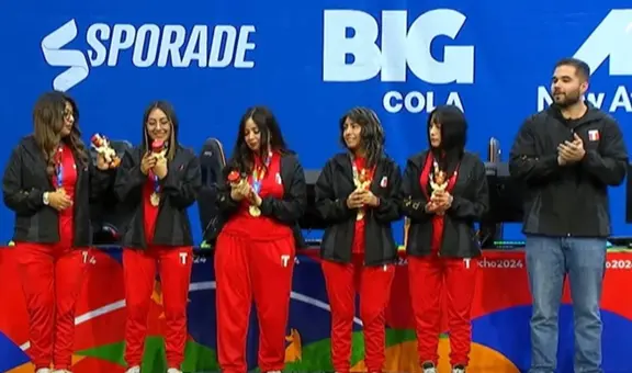 Así fue la emocionante premiación a Perú en Dota femenino tras ganar el oro en los Juegos Bolivarianos 2024