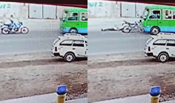 Motociclista muere tras chocar contra bus en Tacna: no llevaba casco y portaba dos latas de cerveza vacías