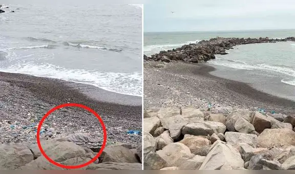 Encuentran cadáver de una mujer en la orilla del Mar Brava en la Costa Verde del Callao