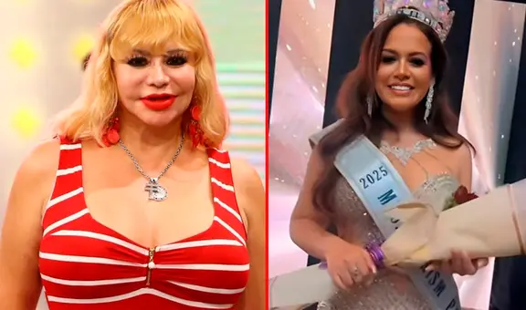 Susy Díaz se pronuncia tras la coronación de su hija Flor Polo en el Miss Mundo Latina: “Apoyaré en lo que me pida”