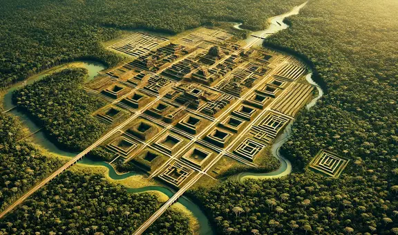 Descubren una civilización avanzada en el Amazonas que usaba caminos y canales en la selva hace 2.500 años
