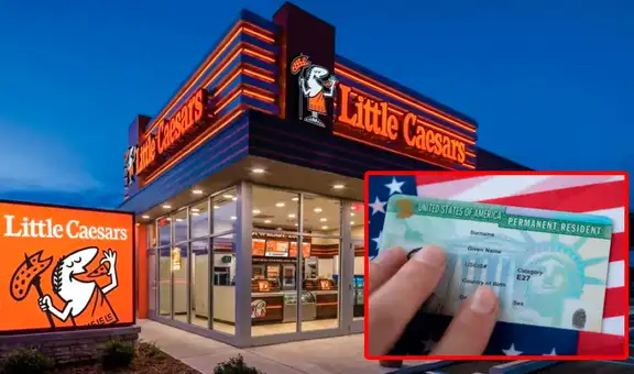 Green Card con Little Caesars Pizza: cómo lograr tu residencia permanente trabajando en este negocio de EE. UU.