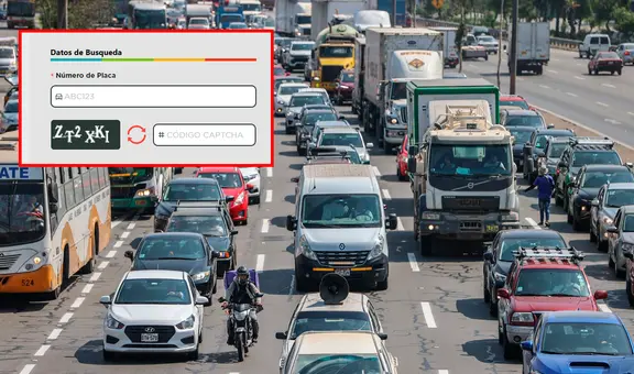 ¿Cómo hacer una consulta vehicular en Sunarp solo con tu número de placa?
