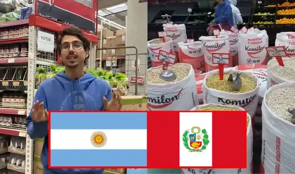 Jóvenes argentinos visitan supermercado peruano y quedan sorprendidos con los precios en Perú: “Bastante barato”