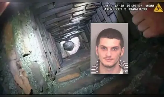 Hombre queda atrapado en chimenea, al estilo de Santa Claus, cuando huía de la policía en Massachusetts