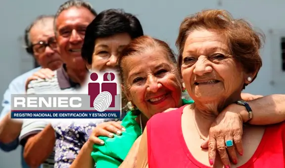 Este beneficio único brinda Reniec dentro del DNI de los adultos mayores de 60 años en Perú