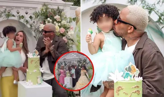 Jefferson Farfán y Darinka Ramírez celebraron el cumpleaños de su hija con lujosa fiesta: "Mi amor eterno"