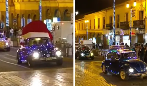 Peruanos se lucen con sus Volkswagens navideños y son furor en redes: “Ya se siente la Navidad”