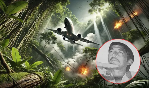 La historia del piloto que sobrevivió dos semanas sin comer en una selva virgen peruana en la década de los 70