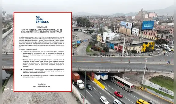 Cierre de la Vía de Evitamiento por obras en puente Ricardo Palma: horario y fechas, según Emape