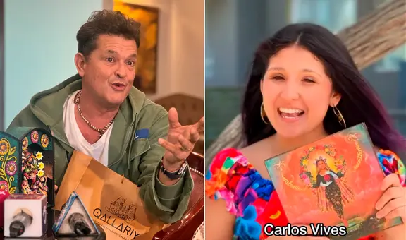 Carlos Vives reacciona al pedido de Milena Wharton de conocerlo en persona: “Vamos a hacer algo”