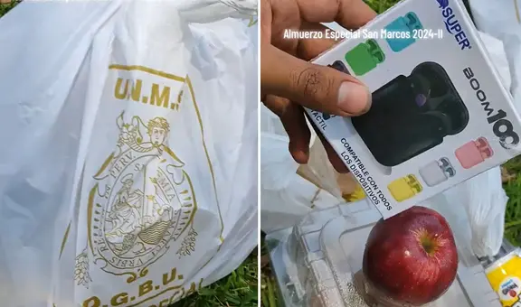 Alumno de la UNMSM muestra el almuerzo especial y queda sorprendido por detalle: “En mis tiempos no daban eso”