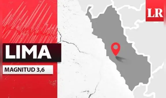 Temblor de magnitud 3,6 remeció Lima y Callao hoy, según IGP