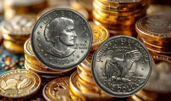 Moneda Susan B. Anthony: un tesoro de la numismática estadounidense valorado en US$11 mil